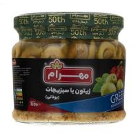 زیتون با سبزیجات یونانی مهرام
