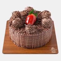 کیک یخچالی شکلاتی