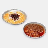 چلو گوشت با فسنجان