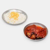 چلو مرغ با انار دان (ران)