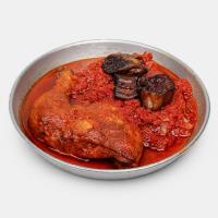 مرغ با گوجه بادمجون