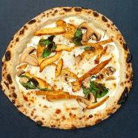 پیتزا مرغ و خامه ایتالیایی