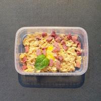 پاستا کاربونارا بیکن