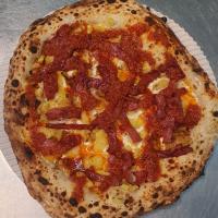 پیتزا ایتالیایی کریسپی بیکن