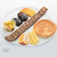 خوراک کباب لقمه