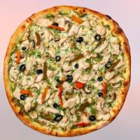 پیتزا نیویورک چیکن پستو ایتالیایی