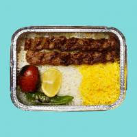 چلو کباب کوبیده دو سیخ خوش قیمت