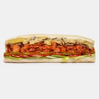 ساندویچ بندری با قارچ پنیر