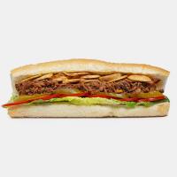 ساندویچ رست بیف با قارچ