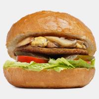 همبرگر مخصوص با قارچ پنیر