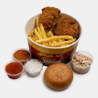 مرغ سوخاری دوتکه نرمال