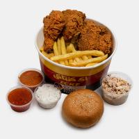 مرغ سوخاری سه تکه نرمال