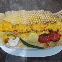 خوراک جوجه کباب مخصوص زعفرانی