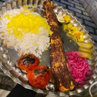 چلو کباب میکس دو رو