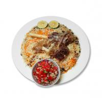 قابلی پلو با ماهیچه