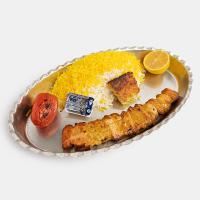 چلو جوجه کباب لقمه