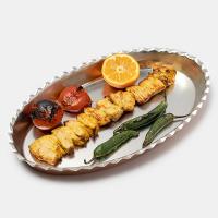 خوراک جوجه کباب لقمه