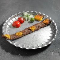 خوراک کباب برگ نگین دار