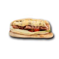 ساندویچ ژامبون گوشت تنوری با پنیر