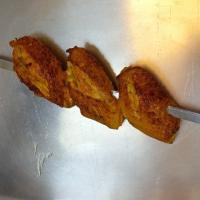 خوراک بال زعفرانی کبابی