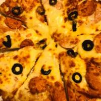 پیتزا پپرونی آمریکایی (تند)