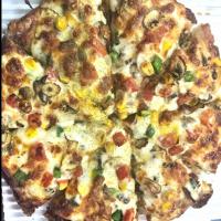 پیتزا گیاهی آمریکایی