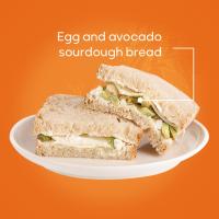 خمیر ترش تخم مرغ و آووکادو