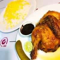 چلو اکبر جوجه مخصوص گلوگاه