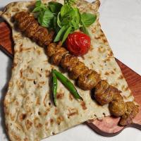 خوراک کباب فیله گوسفندی (با دورچین)
