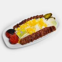 چلو کباب کوبیده معمولی