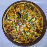 پیتزا سبزیجات آمریکایی