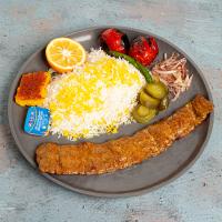 چلو کباب برگ گوسفندی