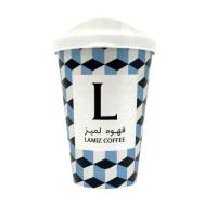 لیوان طرح شکلات شیری لمیز