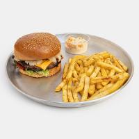 دبل برگر خط ازاد چدار