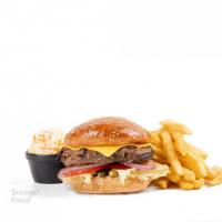 دبل تله چیز برگر گرین