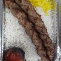 چلو کباب کوبیده (غذای ویژه منوی بازار)