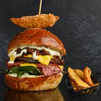 اولانچ برگر( با سيب زميني)