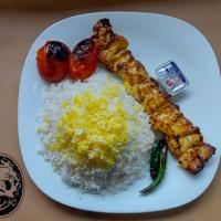 چلو جوجه کباب بدون استخوان