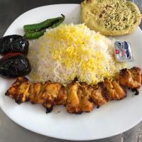 چلو جوجه کباب بدون استخوان