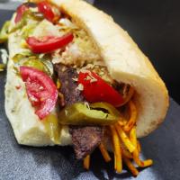 ساندویچ ماکارونی همبرگر