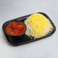 چلو خورشت قیمه بادمجان