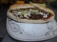 ساندویچ مغز و زبان