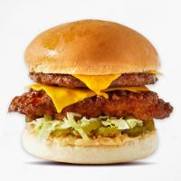 دابل چیکن لند برگر