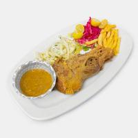 خوراک ماهیچه شاندیزی زعفرانی