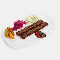 خوراک کباب کوبیده زعفرانی