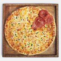 پیتزا سالامی آمریکن (25 سانتی متری)