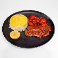 چلو کباب تابه ای