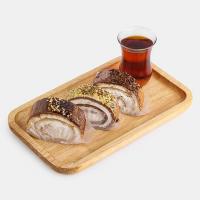 شیرینی رولت شکلاتی ساده