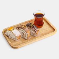 شیرینی رولت وانیلی ساده