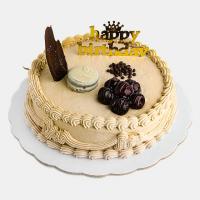 کیک فوندانت وانیلی